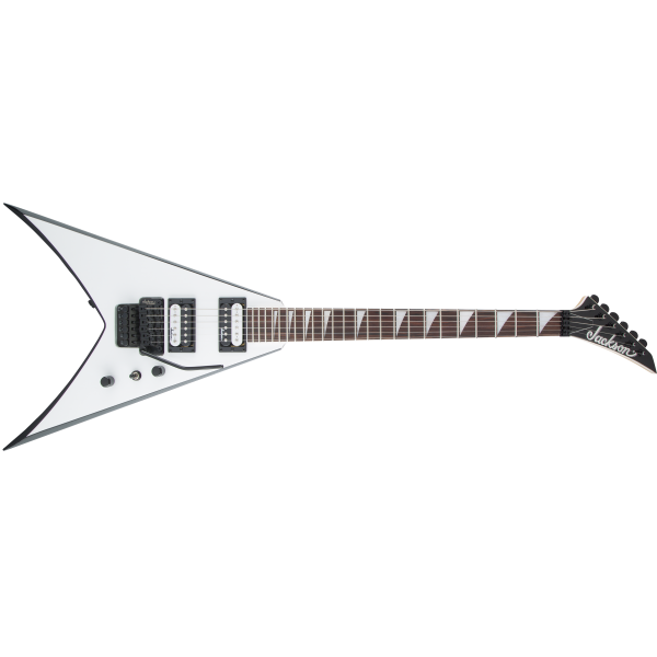 Jackson JS Series King V™ JS32, Amaranth Fingerboard, White with Black 