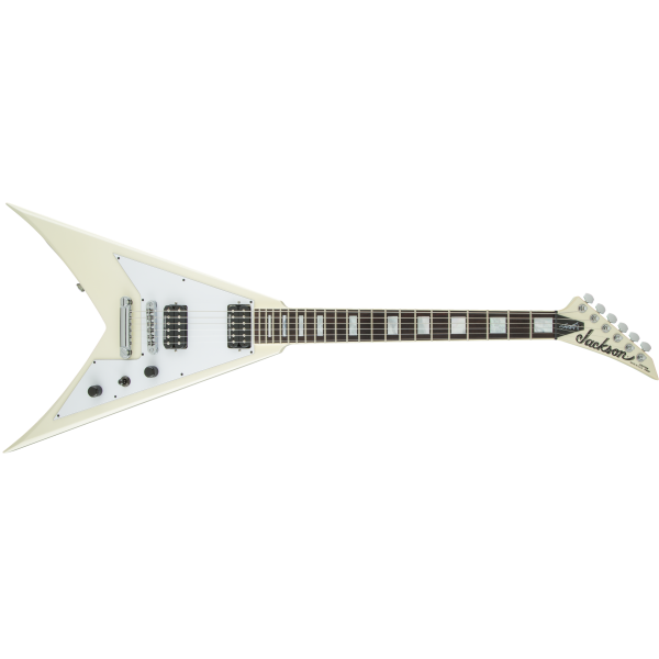 Jackson USA Signature Scott Ian King V™ KVT, Rosewood Fingerboard, Ivory 