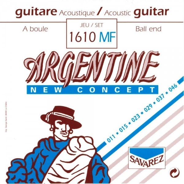 Savarez Argentine 1610MF Ball End - Struny pre gypsy jazz gitaru 
