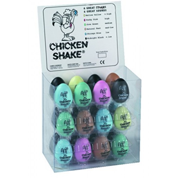 Goldon Chicken Shaker, rôzne farby