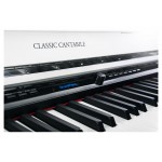 Classic Cantabile UP-1 WM - digitálne pianíno, biely mat