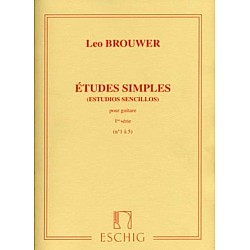 Brouwer, Leo -  Estudios Sencillos, Vol.1 (1-5)