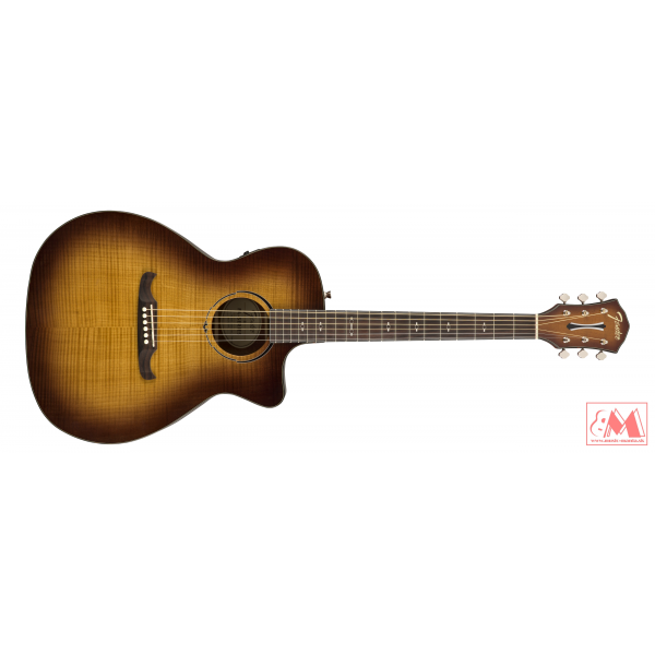 Fender FA-345CE Auditorium Natural Tea Burst