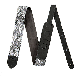 Fender Paisley Denim Strap, 2" Grey - pás na gitaru