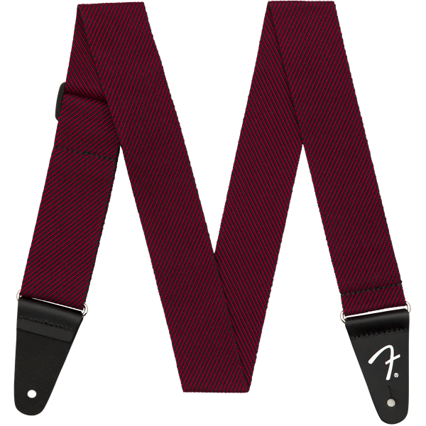 Fender 2" Modern Tweed Strap - Black / Red - pás na gitaru