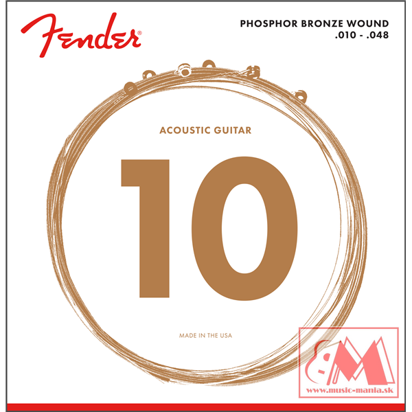 Fender - Phosphor Bronze - 10/48