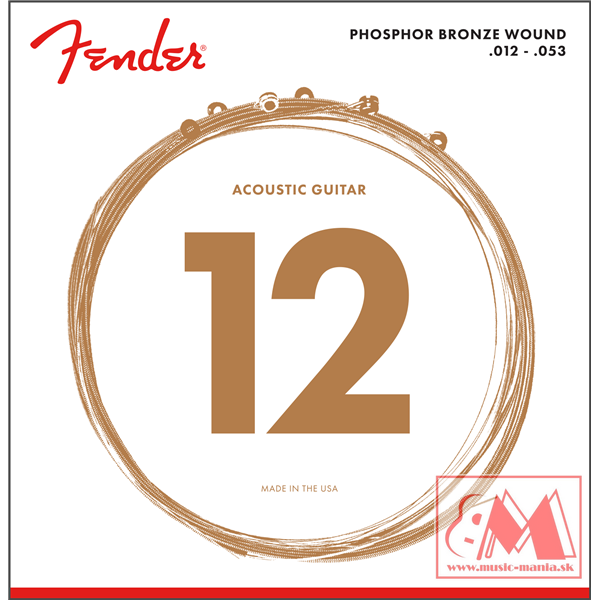 Fender - Phosphor Bronze - 12/53
