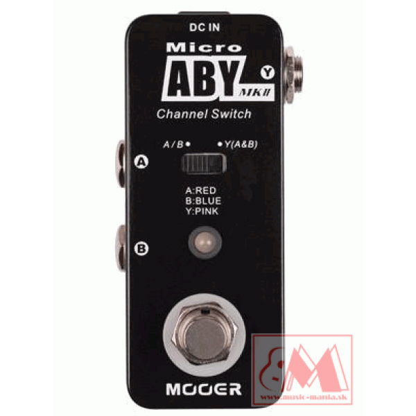 Mooer Micro ABY MKII - rozbočovač signálu