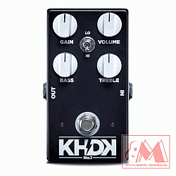 KHDK No. 1 - gitarový distortion efekt