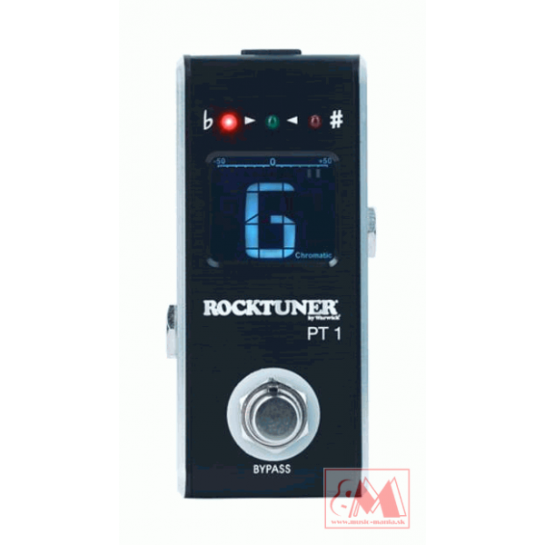 Rocktuner PT 1 stompbox ladička, chromatická, LED, true bypass