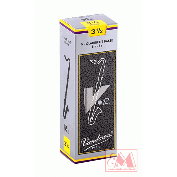 Vandoren V12 CR6235 - Plátky pre Bass klarinet, Hr. 3,5