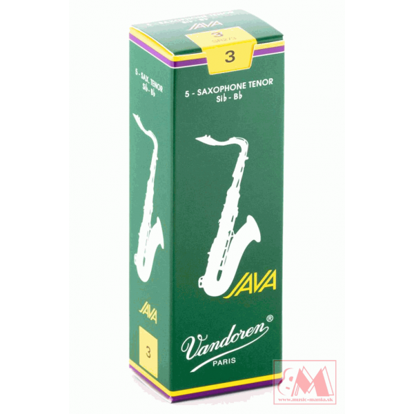 Vandoren JAVA SR273 - plátky na tenor sax., hr. 3