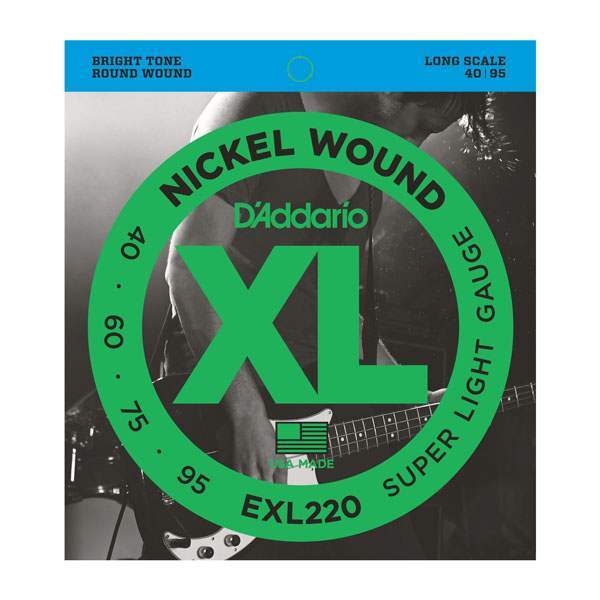 D´Addario EXL220 - struny pre basgitaru 40 / 95