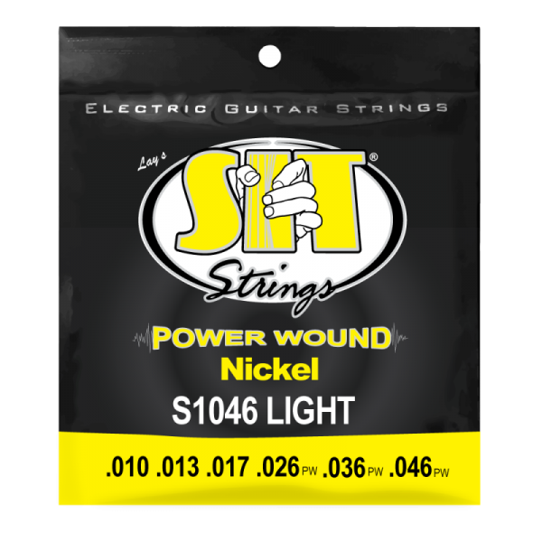 S.I.T. S1046 Light struny pre elektrickú gitaru Nickel 10-46