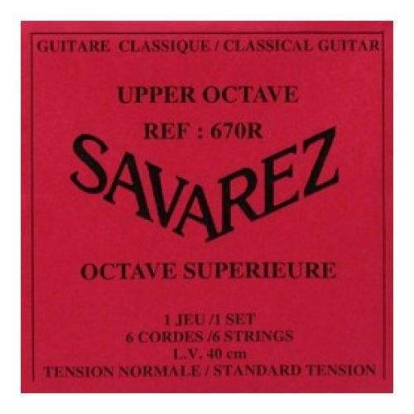 SAVAREZ 670R - Struny pre klasickú gitaru - Ladenie o oktávu vyššie