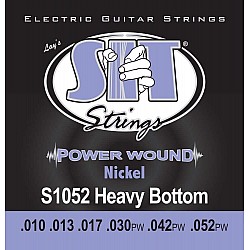 S.I.T. S1052 Powewound struny pre elektrickú gitaru Nickel 10/52