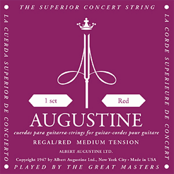 Augustine Classic Regals/Red, medium tension - struny na klasickú gitaru