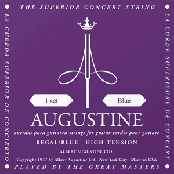 Augustine Classic Regals/Blue, high tension - struny na klasickú gitaru