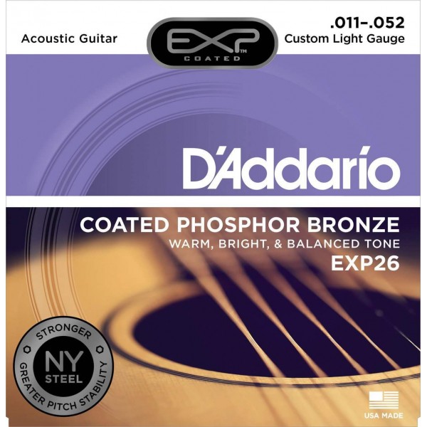 D'Addario EXP 26 - Struny na akustickú gitaru  .011/.052