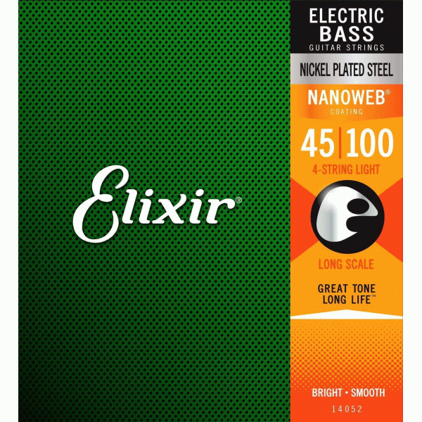 Elixir Bass 14052 Nanoweb - Struny pre el. basgitaru 045 / 100