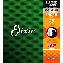 Elixir Bass 15332 Nanoweb - Struna pre el. basgitaru 032