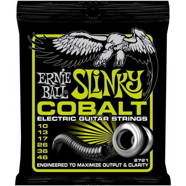 Ernie Ball 2721 - Cobalt Slinky 010/046  - struny pre el. gitaru