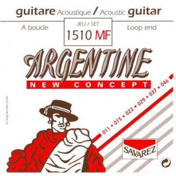Savarez Argentine 1510MF Loop End - Struny pre gypsy jazz gitaru 