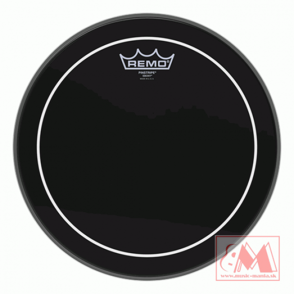 REMO ES-0612-PS - Pinstripe ebony blana na bicie 12"