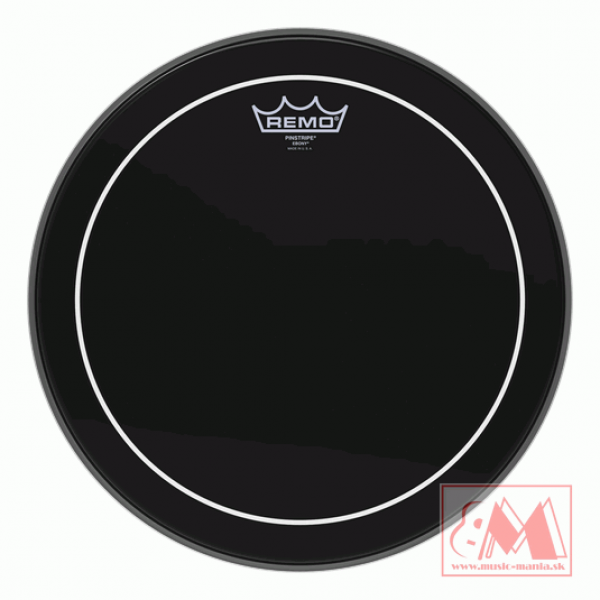 REMO ES-0614-PS - Pinstripe ebony blana na bicie 14"
