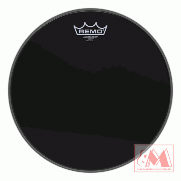 REMO ES-0012-00 - Ebony Ambassador blana na bicie 12"