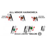 C.A. SEYDEL SÖHNE ALL MINOR HARMONICA - ústna harmonika