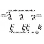 C.A. SEYDEL SÖHNE ALL MINOR HARMONICA - ústna harmonika