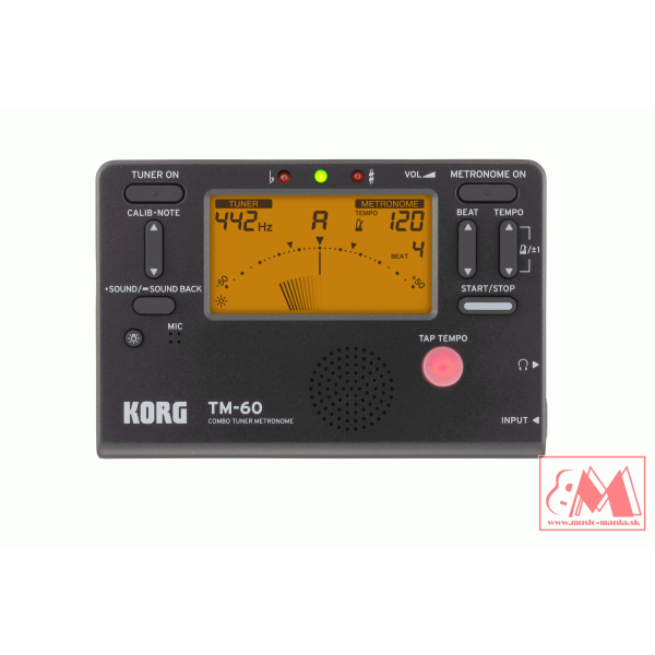 Korg TM-60 - ladička s metronómom