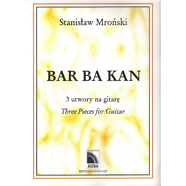 Mronski, Stanislaw - BAR BA KAN