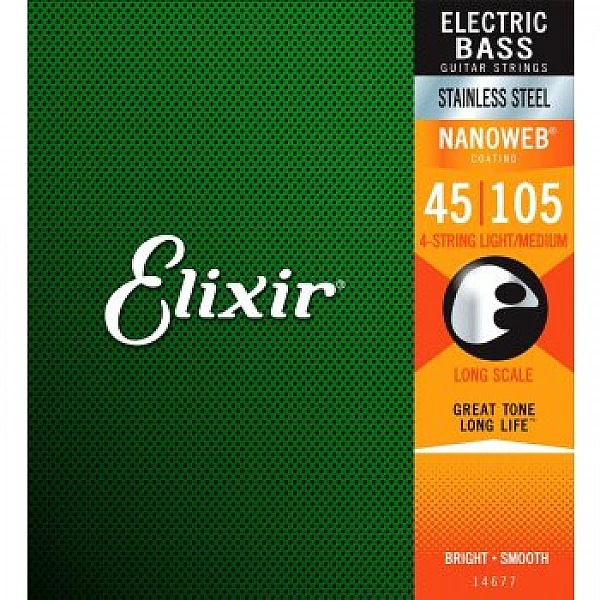 ELIXIR 14677 Light/Medium, Long Scale
