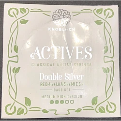 Knobloch 400ADS Double Silver CX Carbon Medium High bass string set
