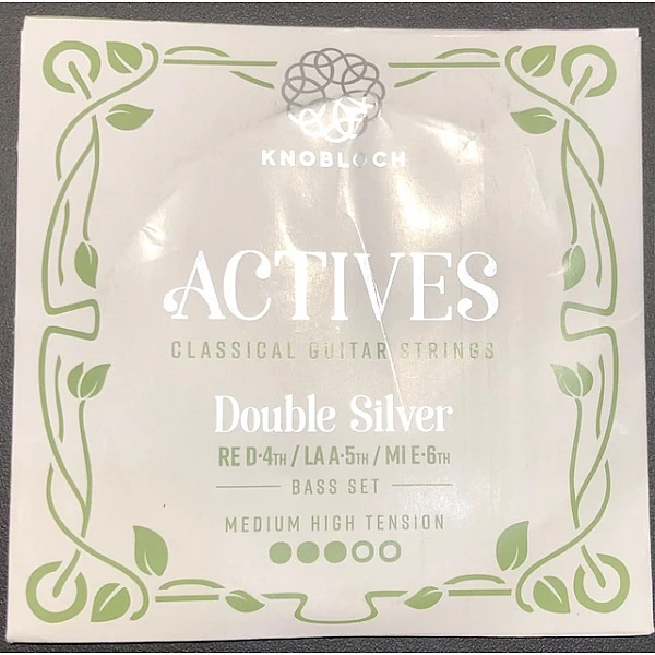 Knobloch 400ADS Double Silver CX Carbon Medium High bass string set