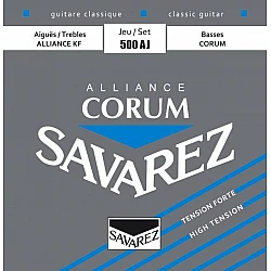 Savarez 500 AJ ALLIANCE CORUM BLUE, struny s vysokým pnutím