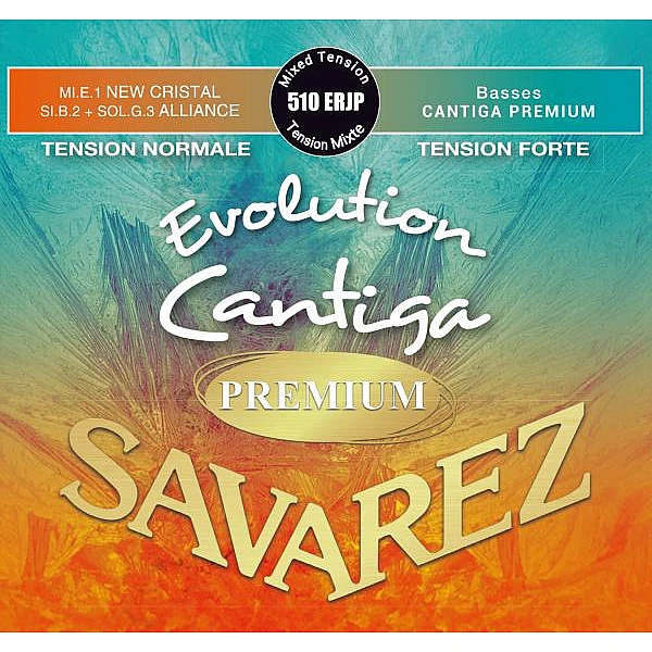 Savarez EVOLUTION CANTIGA PREMIUM 510 ERJP - Struny pre klasickú gitaru Savarez EVOLUTION CANTIGA PREMIUM 510 ERJP - Struny pre klasickú gitaru