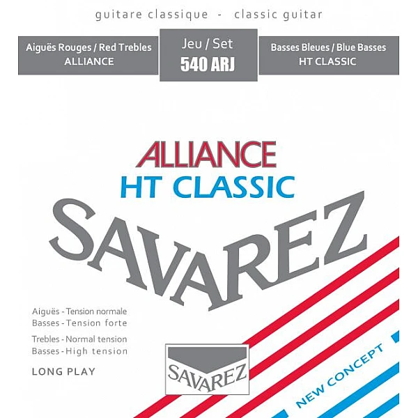 Savarez 540 ARJ Alliance HTClassic - Struny s kombinovaným pnutím Savarez 540 ARJ Alliance HTClassic - Struny s kombinovaným pnutím