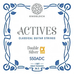 Knobloch 550ADC Double Silver CX Carbon High High Tension - struny pre klasickú gitaru