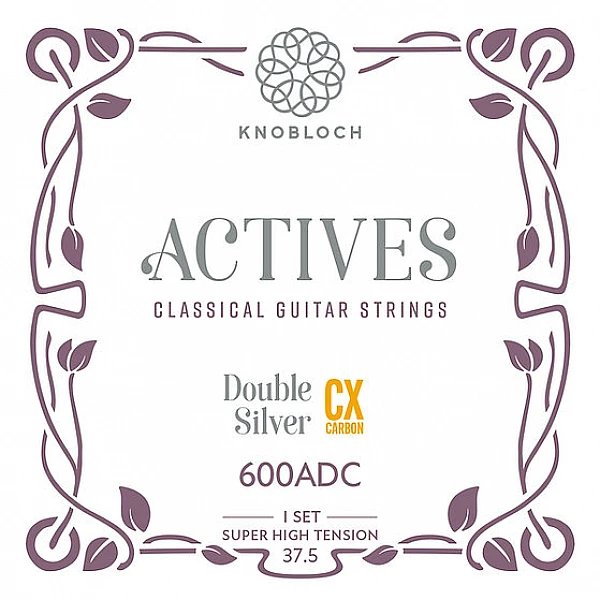 Knobloch 600 ADC Double Silver CX Carbon Super High Tension - struny pre klasickú gitaru