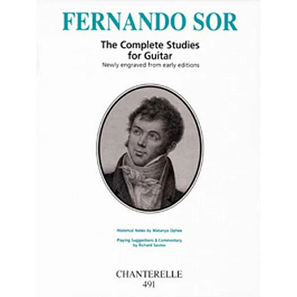 Sor, Fernando - Complete studies in urtext (Savino/Ophee) Sor, Fernando - Complete studies in urtext (Savino/Ophee)