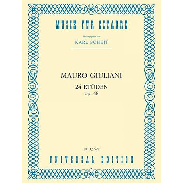 Giuliani, Mauro - 24 Etuden op.48 (Scheit)