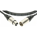Klotz M1 Mikrofónový kábel, čierny 3m XLR F/M