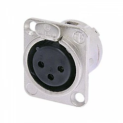 Neutrik NC3FD-L-1 XLR zásuvka F s poistkou