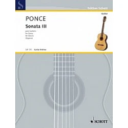 Ponce, Manuel Maria  - Sonata III