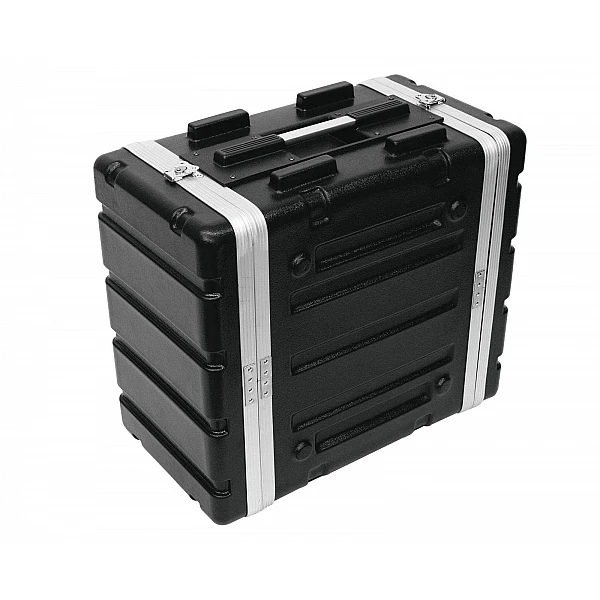 ROADINGER Plastic-Rack KR-19, 6U, DD, black ROADINGER Plastic-Rack KR-19, 6U, DD, black