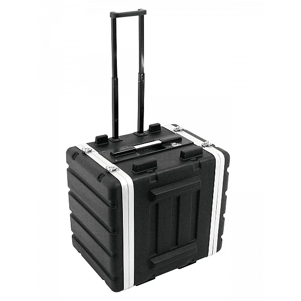 ROADINGER Plastic-Rack 19, 7U, DD/trolley, black ROADINGER Plastic-Rack 19, 7U, DD/trolley, black