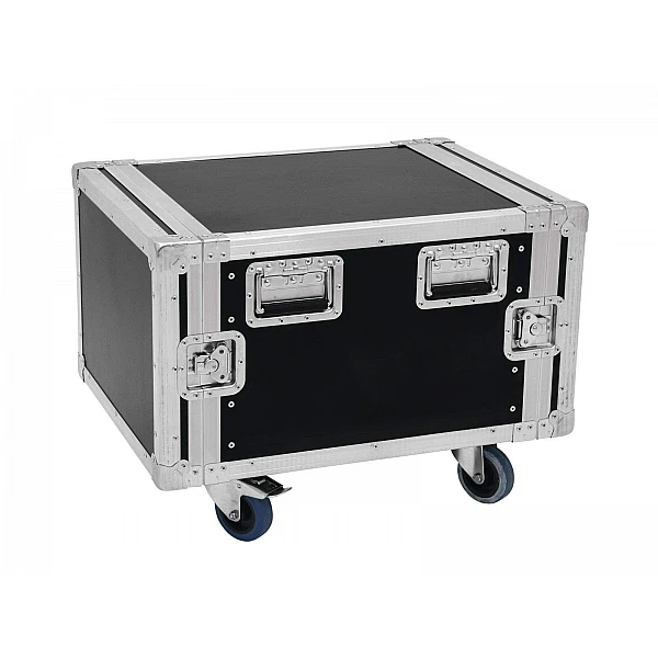 ROADINGER Rack Profi KM 8U 55cm with wheels ROADINGER Rack Profi KM 8U 55cm with wheels
